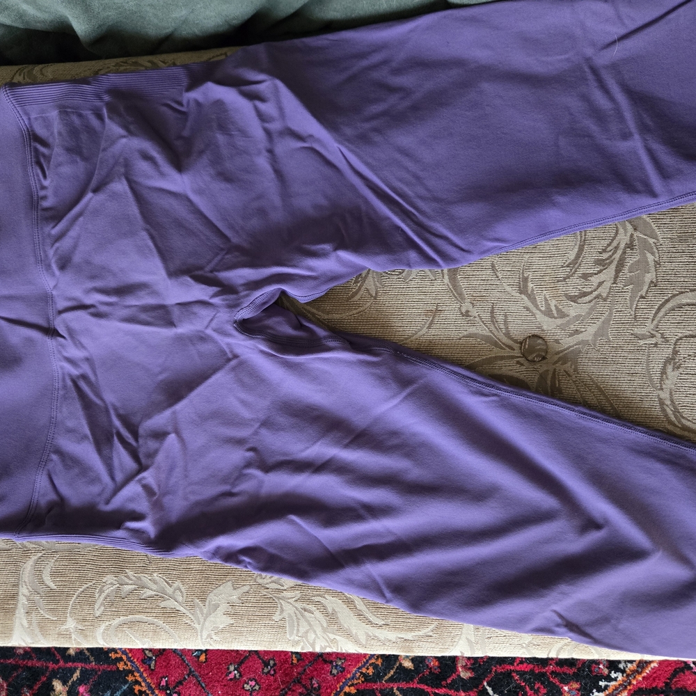 Fabletics Purple High-Waisted Leggings